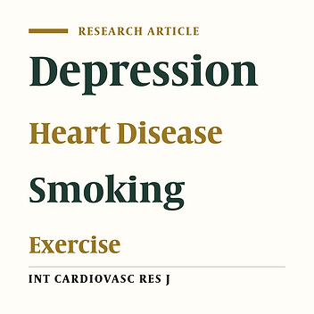 Baseline Depressive Symptoms Predict Subsequent Heart Disease; A 20-Year Cohort