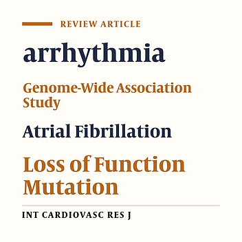 The Genetic Factors in the Development of Atrial Fibrillation
