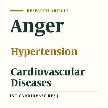 Hypertensive Patients and Normotensive Individuals: Differences in Anger Inventory