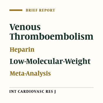 Prevention of Venous Thromboembolism in Major Orthopedic Surgery: Bayesian Network Meta-Analysis of 21 Randomized Trials Evaluating Unfractionated Heparins, Low-Molecular Weight Heparins, and New Oral Anticoagulants