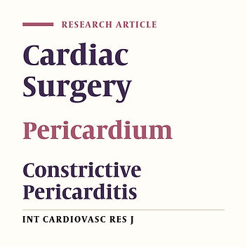 Constrictive Pericarditis: The Effectiveness of Conservative Medical Therapy versus Surgical Pericardectomy