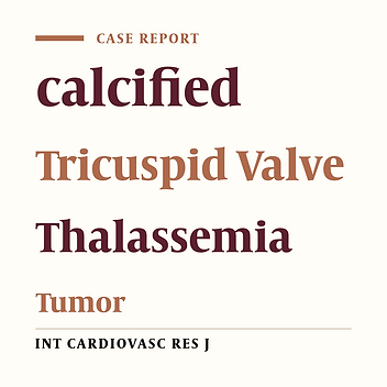 Long Term Follow up of Cardiac Calcified Amorphous Tumor in Major Thalassemia; A case series report