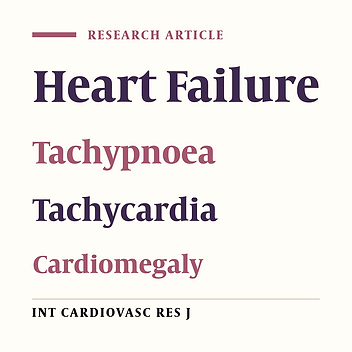 Congestive Cardiac Failure among Nigerian Children; Pattern and Outcome