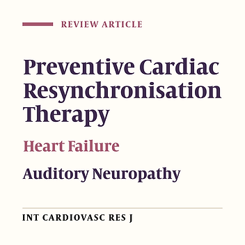 Cardiac Resynchronisation Therapy in Heart Failure