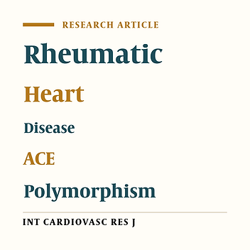 Angiotensin Converting Enzyme Gene I/D Polymorphism in Pakistani Rheumatic Heart Disease Patients and Healthy Controls