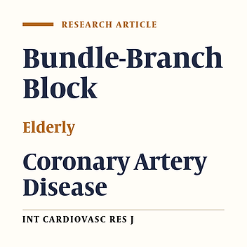 Left Bundle Branch Block in the Elderly: Particularities