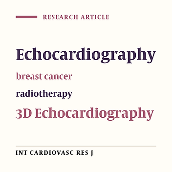 The Cardiac Effects of Radiotherapy on Women with Breast Cancer Based on Laterality