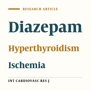 Myocardial Function of Hyperthyroid Rats in Presence of Diazepam in Langendorff Setup