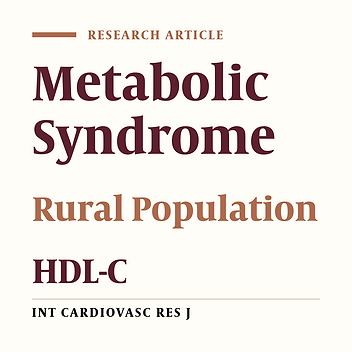 The Prevalence of Metabolic Syndrome and Its Components among Adults in a Rural Community, Fars, Iran