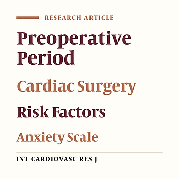 Visual Analogue Scale for Anxiety and Amsterdam Preoperative Anxiety Scale Provide a Simple and Reliable Measurement of Preoperative Anxiety in Patients Undergoing Cardiac Surgery