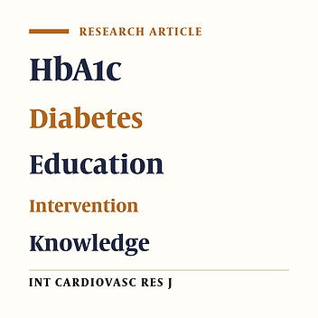The Effect of Educational Interventions on Glycemic Control in Patients with Type 2 Diabetes Mellitus