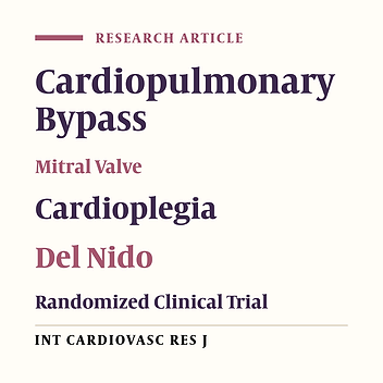 Comparative Myocardial Protection Effects of Buckberg and del Nido in Mitral Valve Surgery: A Prospective Randomized Trial