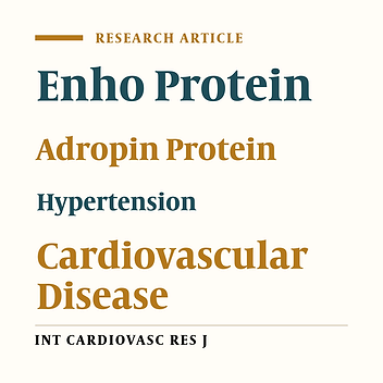 The Correlation between the Serum Level of Adropin and Blood Pressure: A Case-Control Study