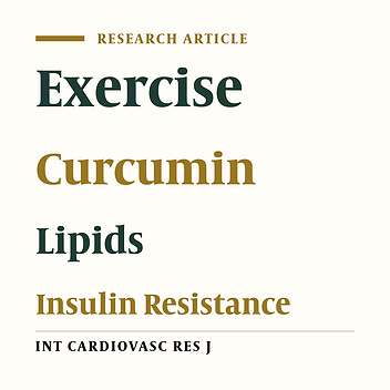 How Combined and Separate Aerobic Training and Turmeric Supplementation Alter Lipid Profile and Glycemic Status? A Clinical Trial in Middle-Aged Females with Type 2 Diabetes and Hyperlipidemia