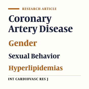 Gender Differences in the Association between Lipid Profile and Sexual Function among Patients with Coronary Artery Disease