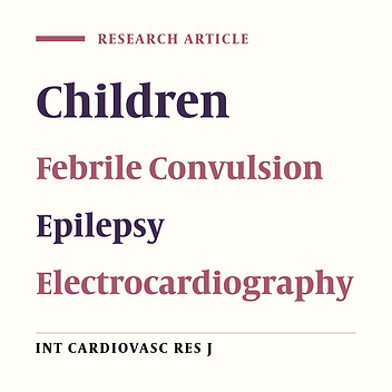 Electrocardiography Changes in Children with Epileptic and Non-epileptic Seizures Compared to Controls