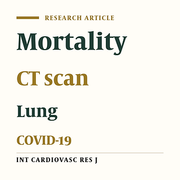 Characteristics of Computerized Tomography (CT) Scan in COVID-19  Patients and Their Relationship with Mortality Rate