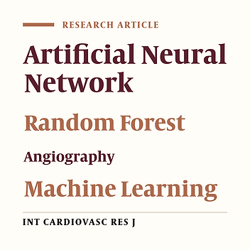 Comparison of Random Forest and Artificial Neural Network Models to Evaluate Diagnostic Factors in the Necessity to Perform Angiography