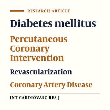 Interventional Revascularization of Coronary Artery Lesions in Diabetic Patients; In-hospital and One Year Follow up