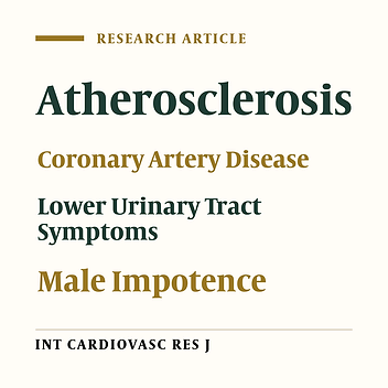 Cover image of the article: A Comparative Study of the Prevalence and Severity of Erectile Dysfunction and Lower Urinary Tract Symptoms in Patients With and Without Significant Coronary Artery Disease Undergoing Coronary Angiography at Kowsar Hospital in Shiraz, Iran