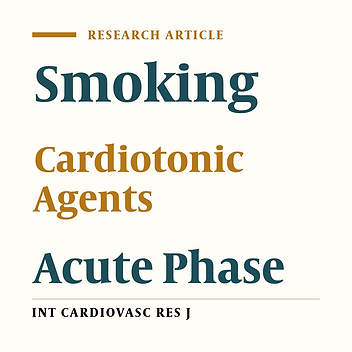 Acute Effects of Smoking on Diastolic and Systolic Cardiac Function of Healthy Smokers according to 2D Speckle Tracking Echocardiography