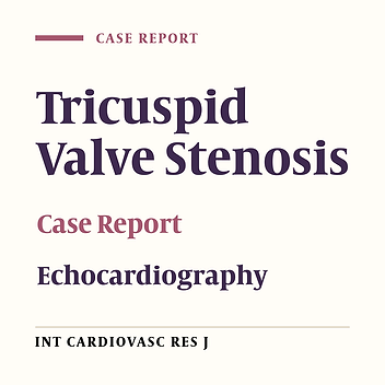 A Rare Case of Isolated Rheumatismal Tricuspid Valve Involvement in a Middle-Aged Woman