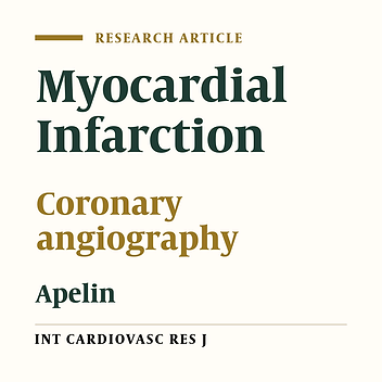 Cover image of the article: Evaluative Value of Apelin-12 in Acute Myocardial Infarction