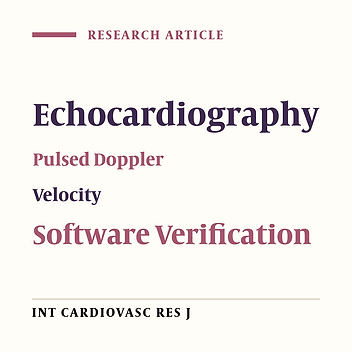 A Comparison between Methods Used to Extract Maximum and Minimum Myocardial Velocities by Spectral Pulsed-TDI