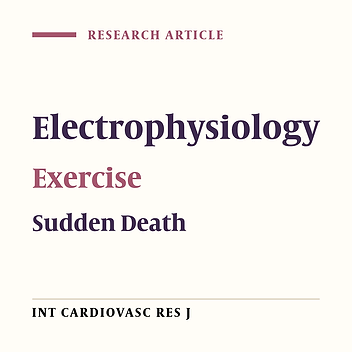 Electrophysiologic Study of Exhaustive Exercise