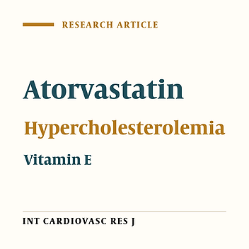 Vitamin E Supplementation for Treatment of Statin Induced Hepatocellular Damage: A Randomized, Double-Blind, Placebo- Controlled Trial