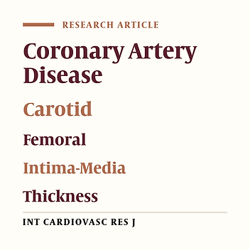 Prediction of Coronary Artery Disease by B-Mode Sonography