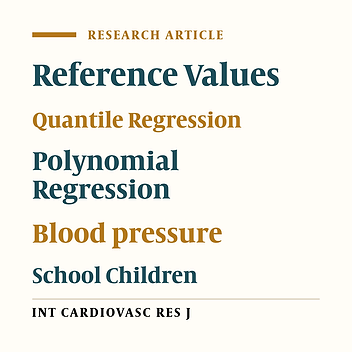 Reference Values for Blood Pressure of Healthy Schoolchildren in Shiraz (Southern Iran) using Quantile Regression