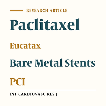 The Outcome of Six-month Clinical Trial with Eucatax Paclitaxel Eluting Stent Compared With Eucastsflex Bare Metal Stent in Patients Undergoing De Novo Coronary Stenting