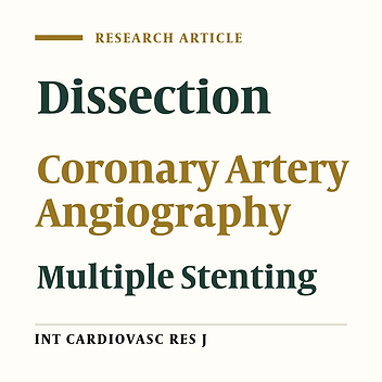 Aortocoronary Dissection during Diagnostic Coronary Angiography: Treatment with Multiple Stenting of the Coronary Artery