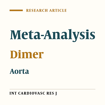 Investigating the Efficiency of D-Dimer Test in the Diagnosis of Aortic Dissection: a systematic and meta-analysis study