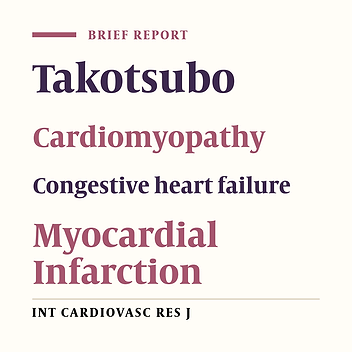 Tako-tsubo Cardiomyopathy or Broken Heart Syndrome