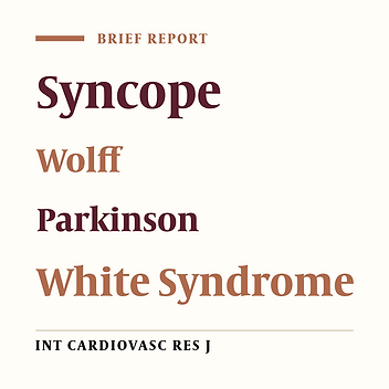 Frequency of Syncope in Patients with Accessory Atrioventricular Connection