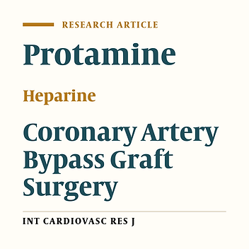 Evaluation of Hemodynamic Changes Due to Protamine Administration by Calcium Gluconate after Coronary Artery Bypass Grafting Surgery