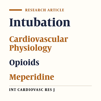 A Comparative Effect of Intravenous Pethidine vs Sufentanil on Attenuation of Cardiovascular Responses to Laryngoscopy and Tracheal Intubation: a Randomized Double-Blind Placebo Controlled Trial Study