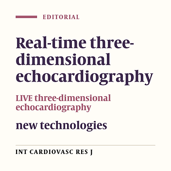 Real-time three-dimensional echocardiography: technology and clinical application