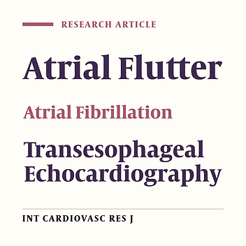 Left Atrial Appendage Ejection Flow Waves in Differentiation of Atrial Flutter from Atrial Fibrillation