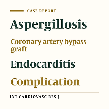 Cover image of the article: Fatal aortitis: a complication of aspergillus endocarditis following coronary artery bypass graft surgery