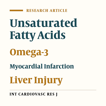 The Effects of Omega-3 on Liver Damage after Acute Myocardial Infarction: A Randomized Controlled Clinical Trial