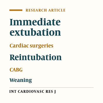 A comparative study of immediate and late extubation after open heart surgery