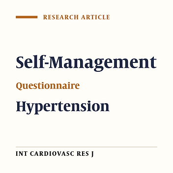 Development of the Persian Hypertension Self-Management Questionnaire