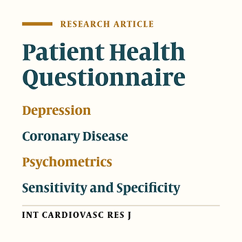 Psychometric Properties of the Persian Versions of Patient Health Questionnaire-9 and Patient Health Questionnaire-2 in Patients with Coronary Heart Disease
