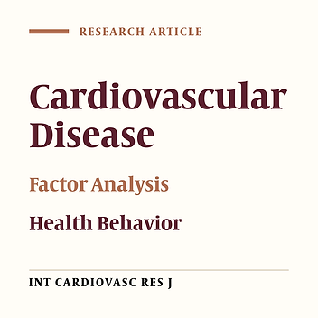 Examination of the Psychometric Properties of the Persian Version of the Cardiac Health Behavior Scale