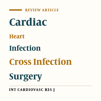 Cover image of the article: FFP Transfusion and Nosocomial Infection in Cardiac Surgery: A Systematic Review