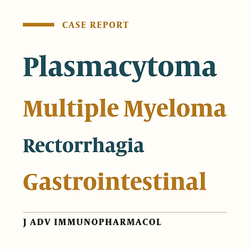 A Case of Multiple Myeloma with Extremely Rare Manifestation