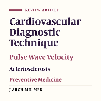 Arterial Stiffness: A New Biomarker to be Measured